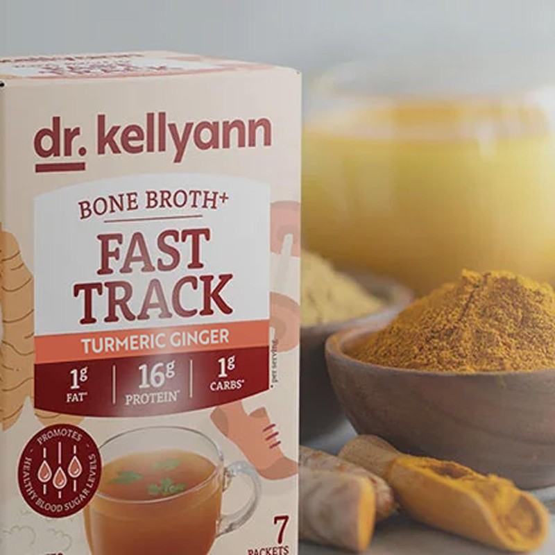 Dr. Kellyann Fast Track Bone Broth Packets (7 Servings) –