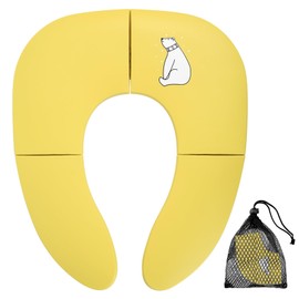 Foldable Toilet Seat Children's Toilet Seat Travel Foldable Toilet Seat Children Toilet Seat Children for On the Go Toilet Trainer Seat Reducer Toilet for Toddler/Children Potty Trainer