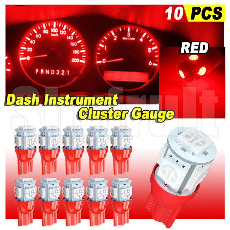 SHYFRULT Instrument Gauge-Cluster Light Bulbs LED Kit For 2001-2005 Honda