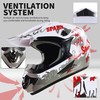 Motocross Helmet,Youth & Kids ATV Dirt Bike Motorcycle Helmet, BMX