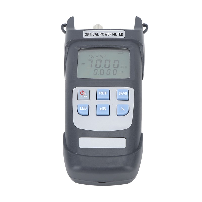 Optical Fiber Power Meter ‑50 To +26dbm 10 Wavelengths 2.5mm
