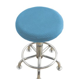 Stool Cover, Round Chair Cover, Examination Chair Cover, Cut Chair Cover, Easy to Install, Chair Cover, Seat Only, Round Chair Cover, Elastic Material, Stool, Swivel Chair, Esthetic Stool, Cut Chair,