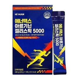 Samlip 하이맨 에너맥스 아르기닌 젤리스틱 5000 20g x 14포 Haimen Enermax Arginine Gel Stick 5000 20g x 14 Packs