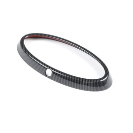 Car Tailgate Emblem Badge Logo Trim Cover Compatible with Ford Ranger 2023 2024 Rear Trunk Logo Cover Rear Tailgate Emblem Badge Logo Cover Accessories (Carbon Fiber Grain)