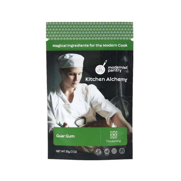 Pure Guar Gum ⊘ Non-GMO ☮ Vegan ✡ OU Kosher Certified - 50g/2oz