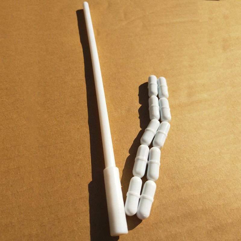 Juego de 11 barras de agitador magnéticas de 2,54 cm