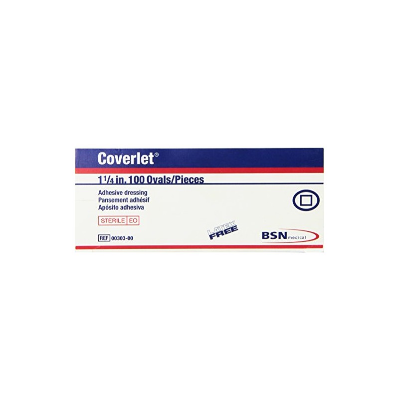 Product Adhesive Dressing - 1 1/4" Oval - Set of