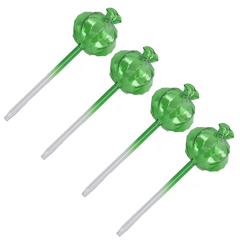 4pcs Self Watering Flower Globes Decorative Automatic Plants Watering Bulbs