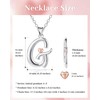 Mesovor 925 Sterling Silver Necklaces for Women, Dainty Initial Name