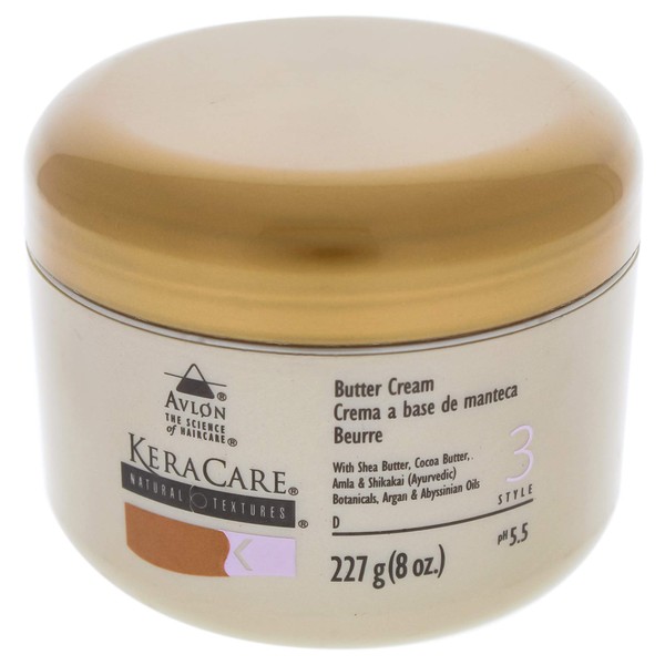 Avlon Keracare Natural Texture Butter Cream, 8 Ounce