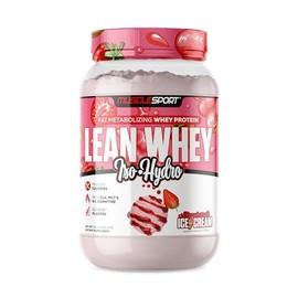 Musclesport Proteína en polvo Lean Whey Revolution - Aislado de proteína de suero - Bajo en calorías, carbohidratos, grasas, sabores increíbles - 25  
