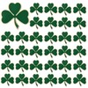 SANNIX 60Pcs Shamrock Pins, St. Patrick's Day Lapel Pins Green Shamrock Enamel Badge Brooches Irish Lucky Decorations Buttons for Backpacks Clothes Holiday Souvenir Gift