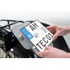 TEICO Single part Germany cover plate motorcycle license plate holder