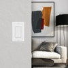 Maxxima 4-Way/Single Pole Decorative Wall Light Switch 15A On/Off Soft