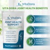 Joint Health Support Supplements with Turmeric, Ginger, Bromelain + Vitamins