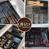 Ginza Maison Expandable Silverware Drawer Organizer - Utensil Tray for