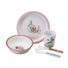 Petit Jour Paris - Pierre Lapin 5-Piece Crockery Box - Promotes Autonomy BP701RP
