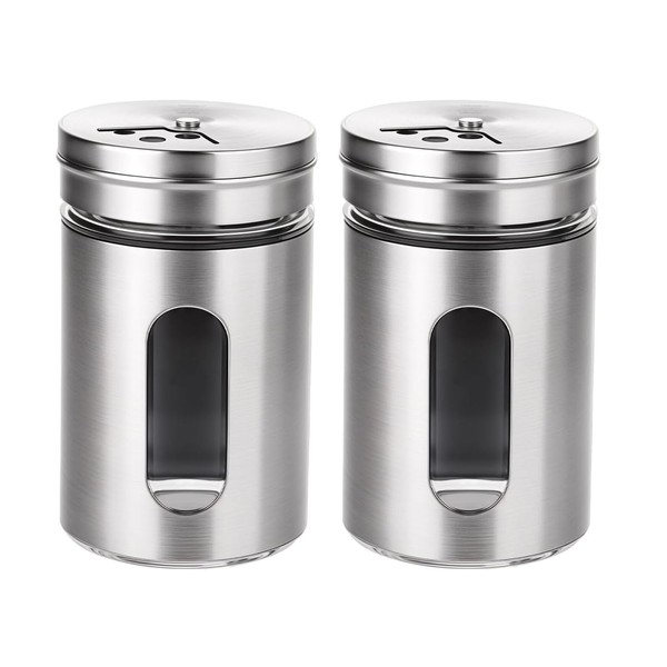 Liroyal Flour Salt and Pepper Shaker (Pack of 2) Condiment