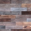 Holydecot Peel & Stick Real Wood Planks, Rustic Reclaimed Barn