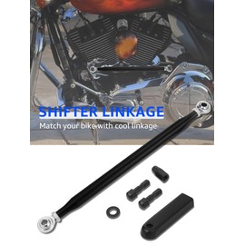 AILMOTO Motorcycle Shift Linkage, Shifter Linkage Compatible for Harley Davidson Touring Street Glide, Road King, Electra Glide, Road Glide, Tri Glide, Softail 1986-2024