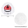 4 Pack Spin Mop Replacement Head Mop Refill Compatible with