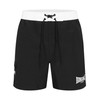 Lonsdale Herren Thorpe Badehose, Black/White, X-Large