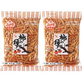 Japanese Traditional Rice Crackers : Nori Maki Arare/ Kaki No Tane 2packs (Kaki No Tane Original)