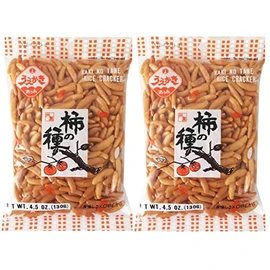 Japanese Traditional Rice Crackers : Nori Maki Arare/ Kaki No Tane 2packs (Kaki No Tane Original)