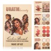 Professional Makeup Set with Eyeshadow, Lip Gloss, Highlighter, Blush and