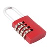 NBYT Aluminum Alloy Combination Lock 4 Digit Padlock for Suitcase