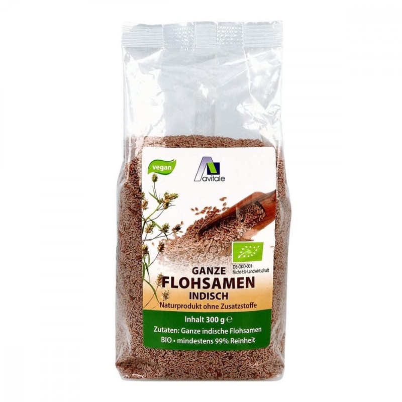 Psyllium Seeds Indian Whole Organic 300 g