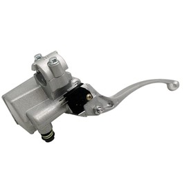 leihuo 7/8" Brake Master Cylinder Universal 250 300 350 400 450 500 550 600 650 660 700 750 660R 700R YFZ450 Motorcycle ATV (Silver)