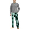 Ekouaer Mens Pjs Sets Mens Pyjamas Set Loungewear Sets Thermal