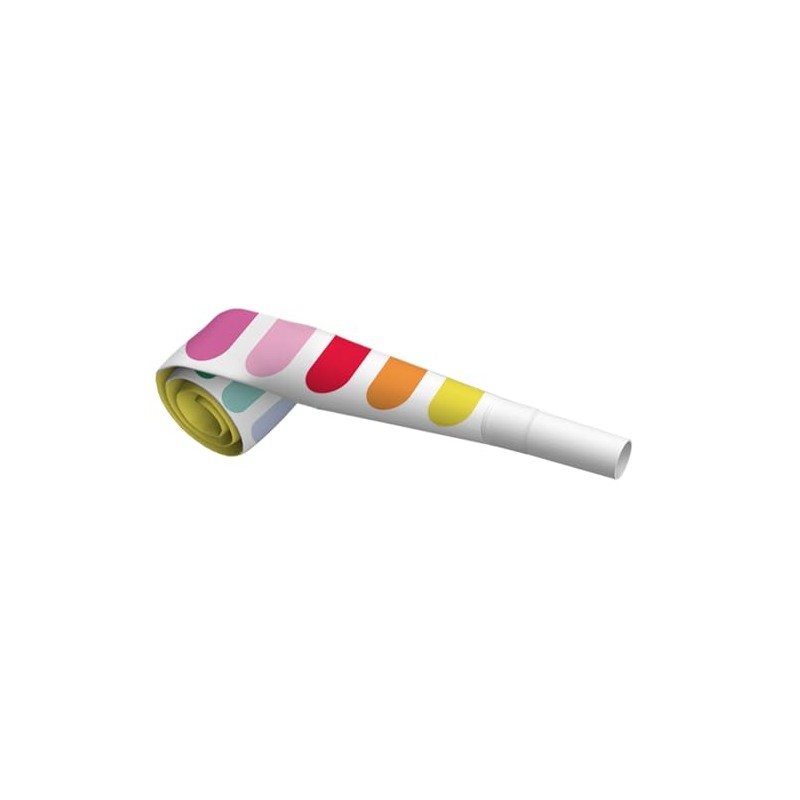 Folat 27800 Decorazione per compleanni e feste colorata - Trombette