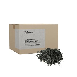 Old Potters Premium Horticultural Charcoal Chips, 24 Quarts. Natural Soil Amendment for Areation and Healthy Microbe and Plant Growth.