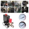 Air Compressor Pressure Switch, 1/4" 220V Safety Valve Control Regulator