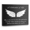 SOITIS Funeral Guest Book for Memorial Service Celebration of Life