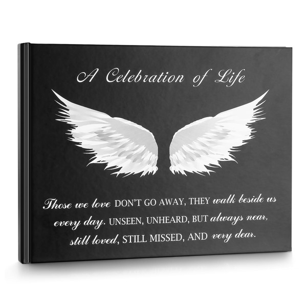 SOITIS Funeral Guest Book for Memorial Service Celebration of Life