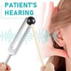 Tuning Fork Set (128Hz, 256Hz, 512Hz), Tuning Forks for Chakra/Healing/Sound