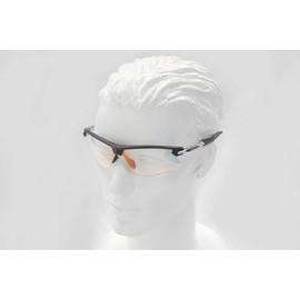 AXE SG480OP Sunglasses, Sports Sunglasses, Clear Lens, MBK Matte Black