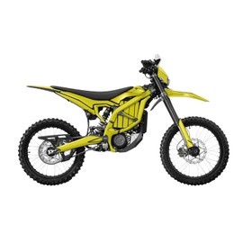 Surron Ultra Bee Graphics Kit Wrap - Solid Yellow - Sur-Ron Skin - Premium 3M Vinyl Protective Wrap Decal Cover - Easy to Apply | Crafted in The USA by MightySkins