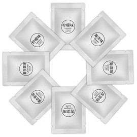 8 Packs Car Air Vent Clip Refills Solid Fragrance Pads, 4 Scents Replacement Tablets Long Lasting Freshener for Cars(Included Lemon, Ocean, Cologne, Lavender)