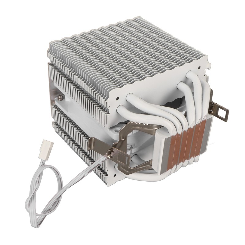 CPU Air Cooler 3.5in Dual Tower 6 Heat Pipes 3pin