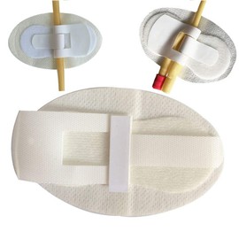 5PCS Catheter Stabilization Device Legband Holder Sticker Catheter Tube Holder Leg Ban Stabilization Device Stabilization Device Perspiration Holes Legband Holder Urine Bag Holder Carer(A) (A)