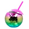 Boland - Disco Ball Cup with Straw, 550 ml, Drinking