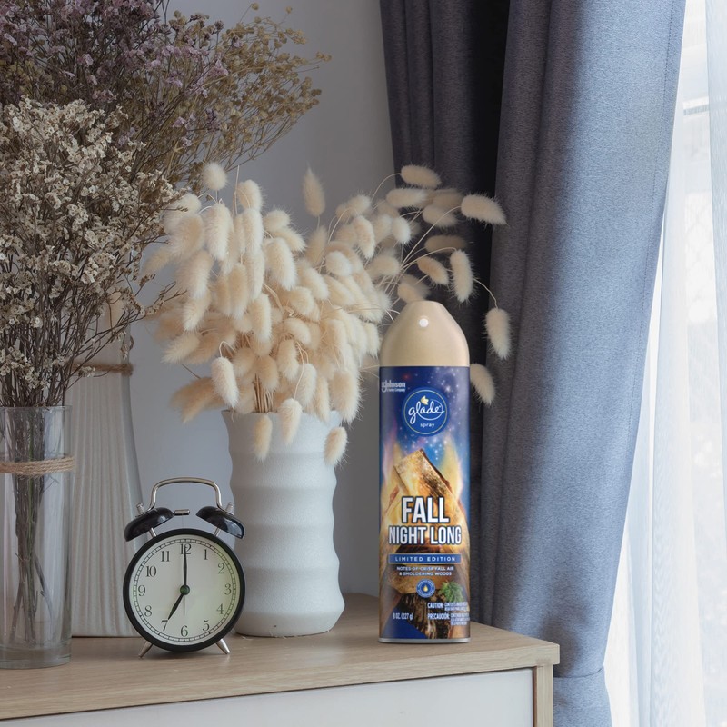 Glade Air Freshener, Room Spray, Fall Night Long, 8 Oz