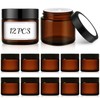 2 oz Small Glass Jars with Lids, Bumobum 12 Pack