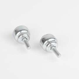 Set of 2pcs Bolt Type Carbon Steel Ball, Transfer Bearing Unit Table Conveyor Roller Ball for Wheelchair Transmission Furniture - CY-19D