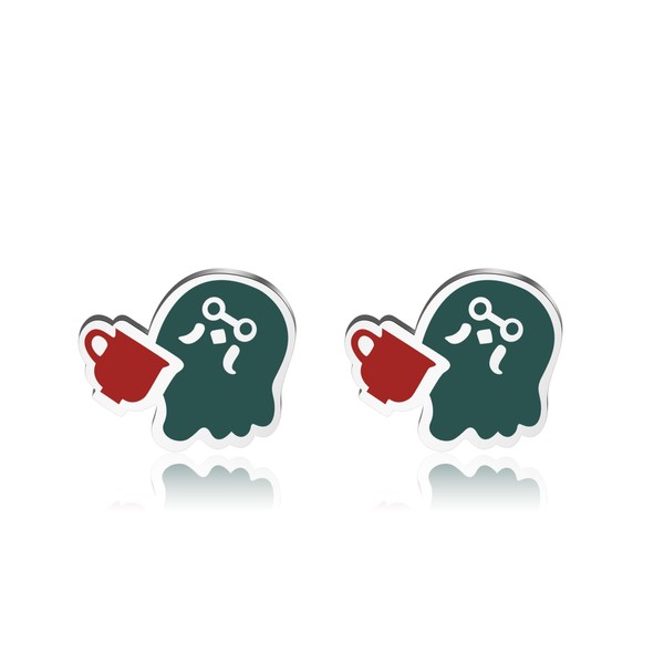 MAOFAED Video Game Inspired Gift Cutie Gaming Character Earring For