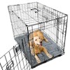 Dog Bed Crate Mat(42" X 28") 2 Pack, Soft Plush